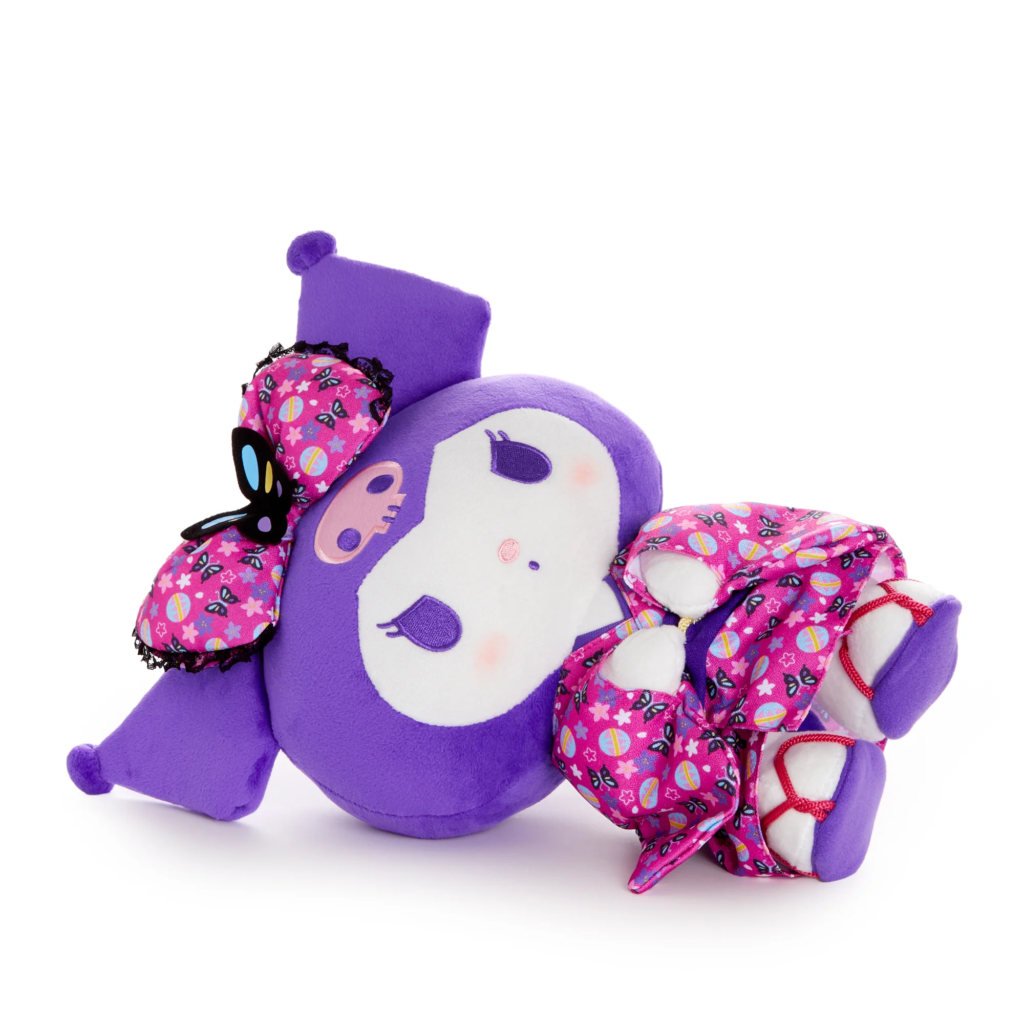 Kuromi 14" Pink Standing Plush (Spring Kimono Series) - Image 6