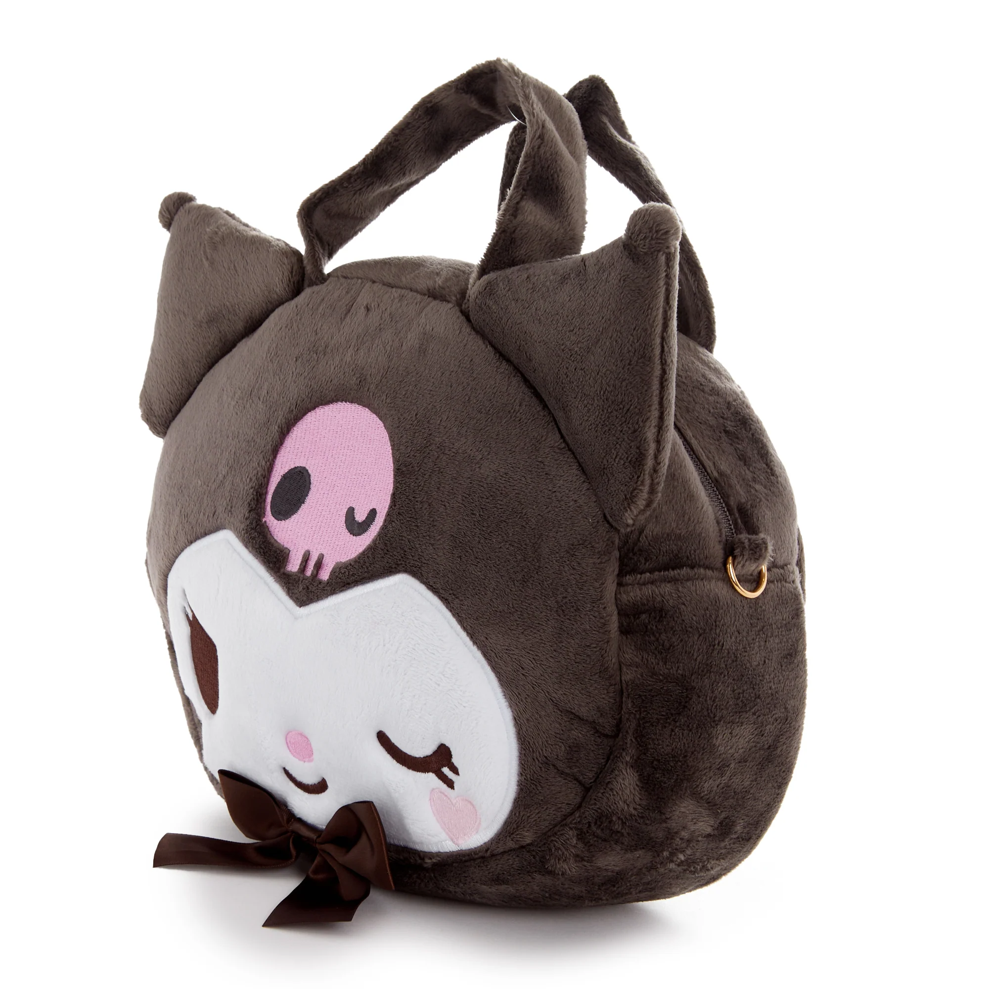 Kuromi 2-Way Plush Crossbody Bag (Wink Series) - Image 5