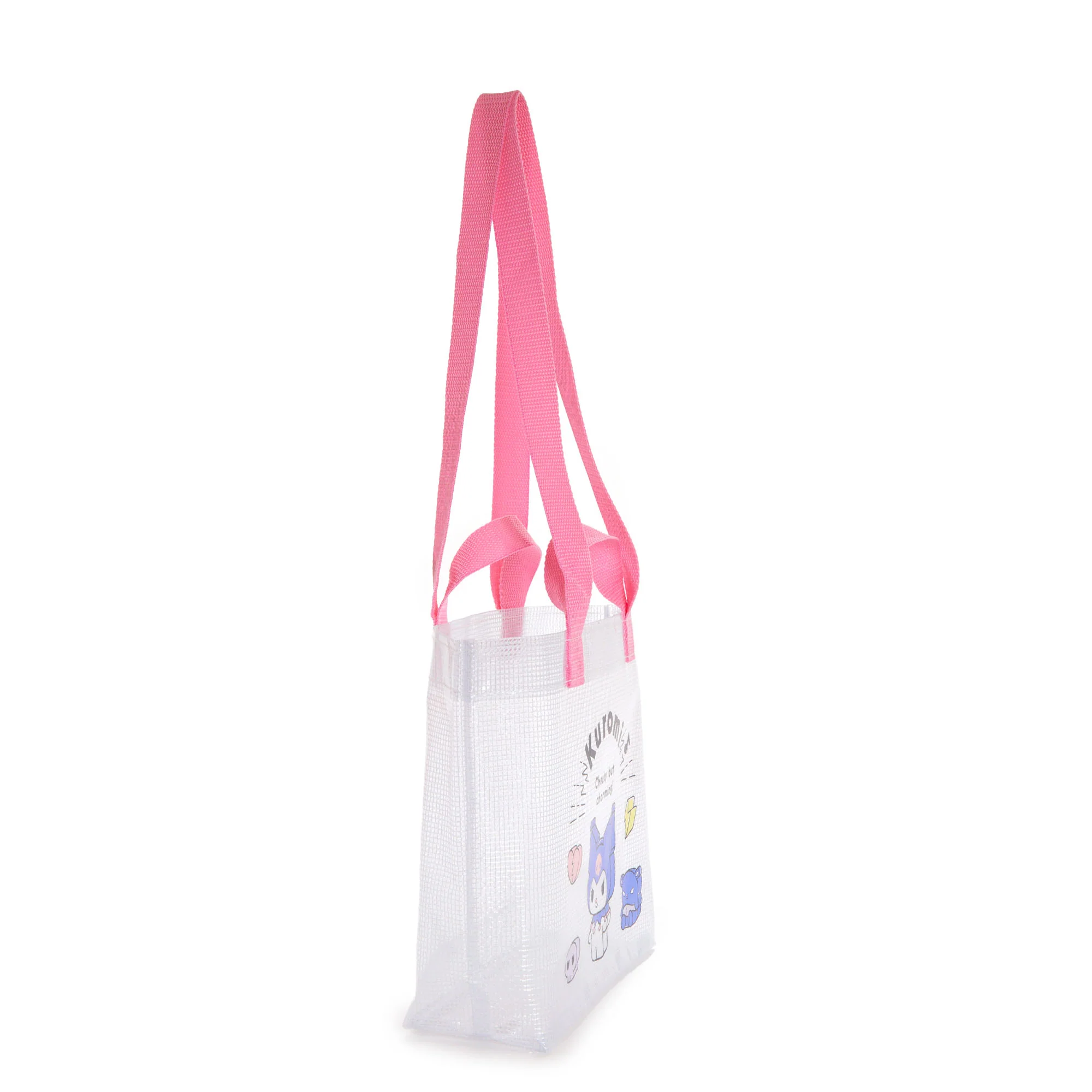 Kuromi 2-Way Vinyl Tote Bag (Besties Friend Series) - Image 4