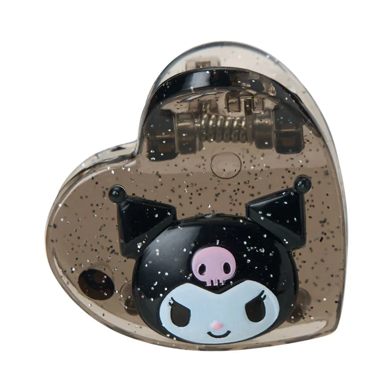 Kuromi 4-pc Mini Glitter Hair Clip Set - Image 3