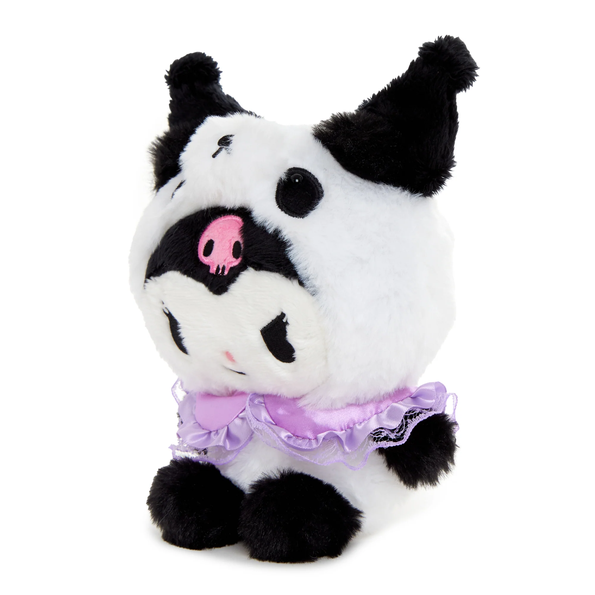 Kuromi 6" Panda Bean Doll Plush - Image 2