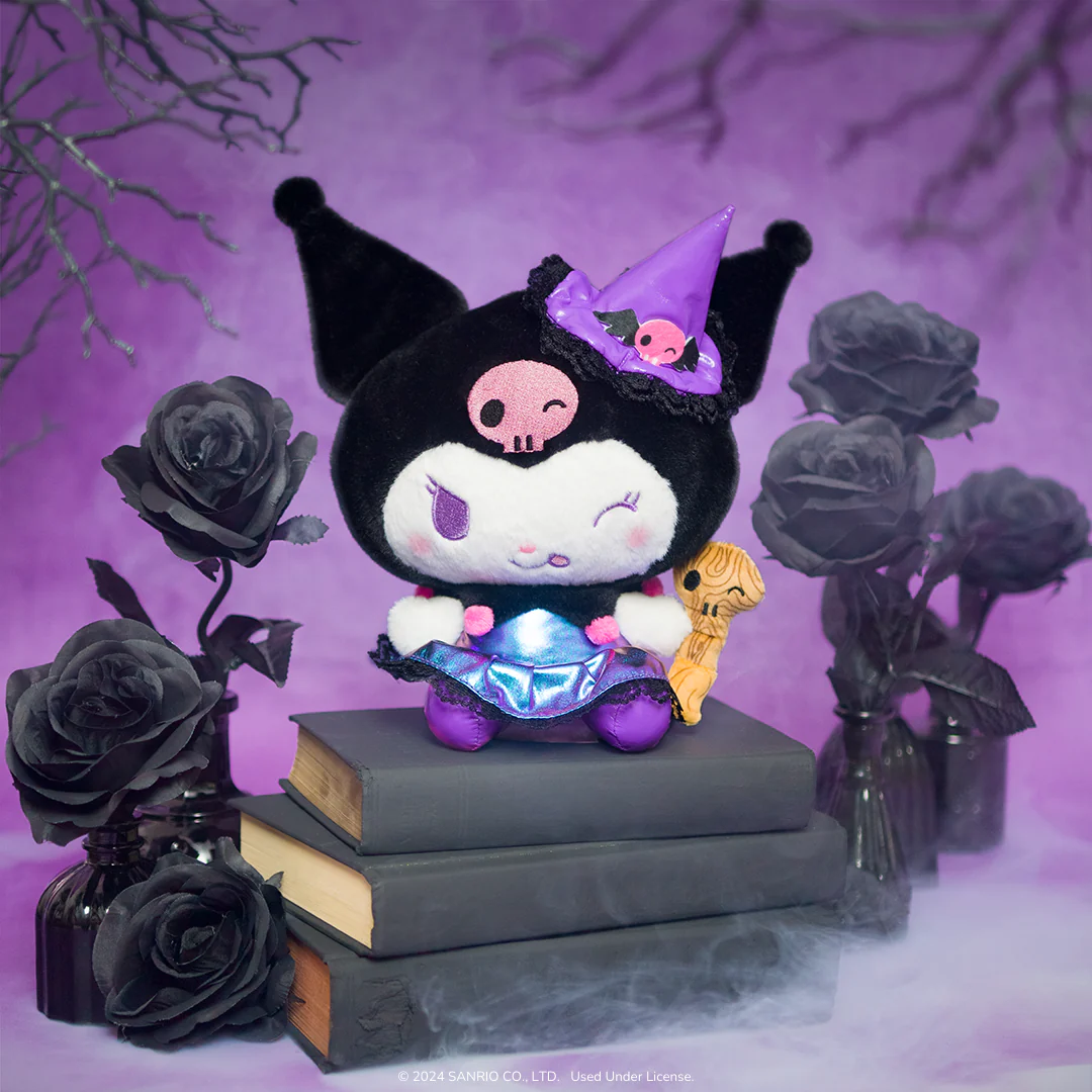 Kuromi 8" Plush Halloween Witch Plush - Image 3