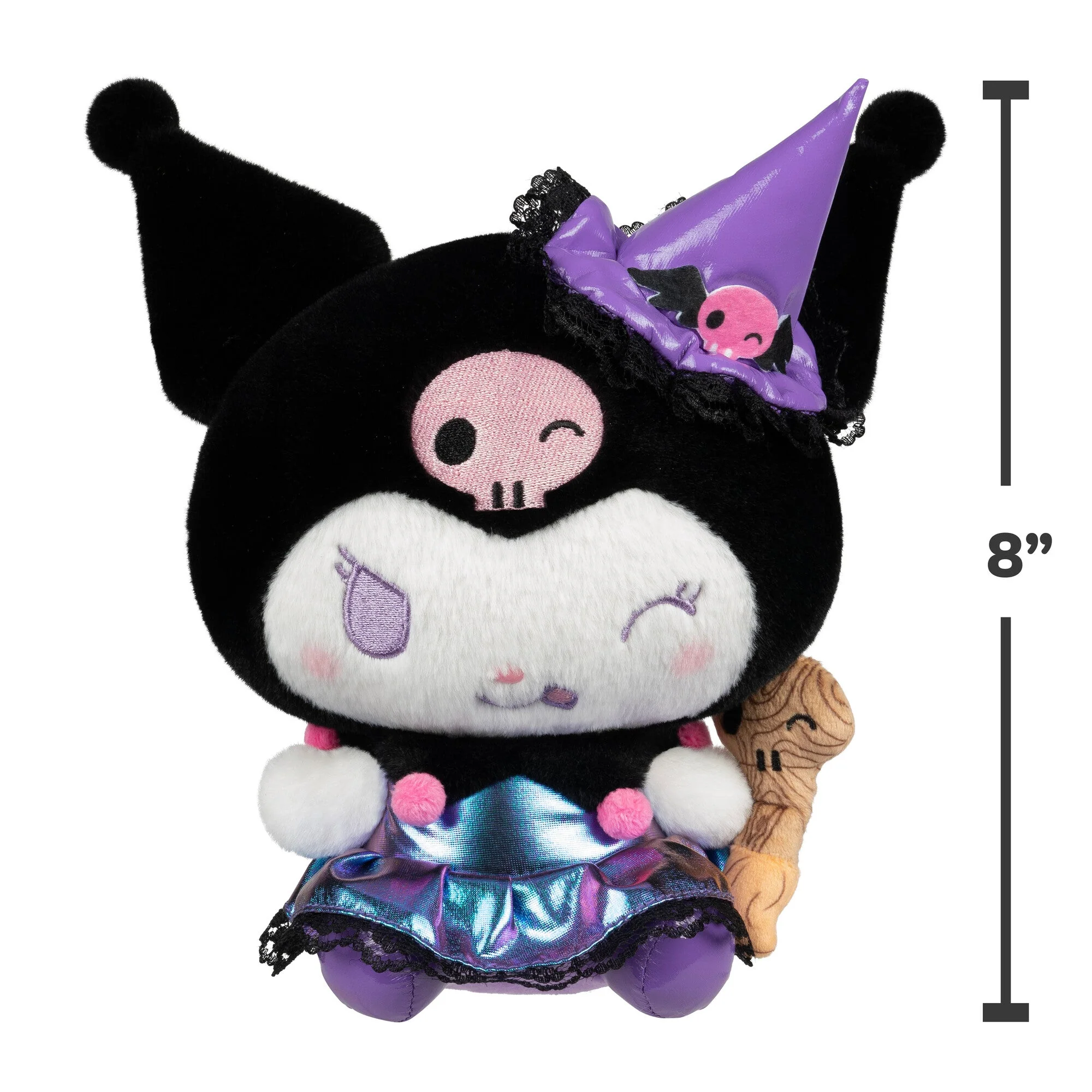 Kuromi 8" Plush Halloween Witch Plush - Image 6