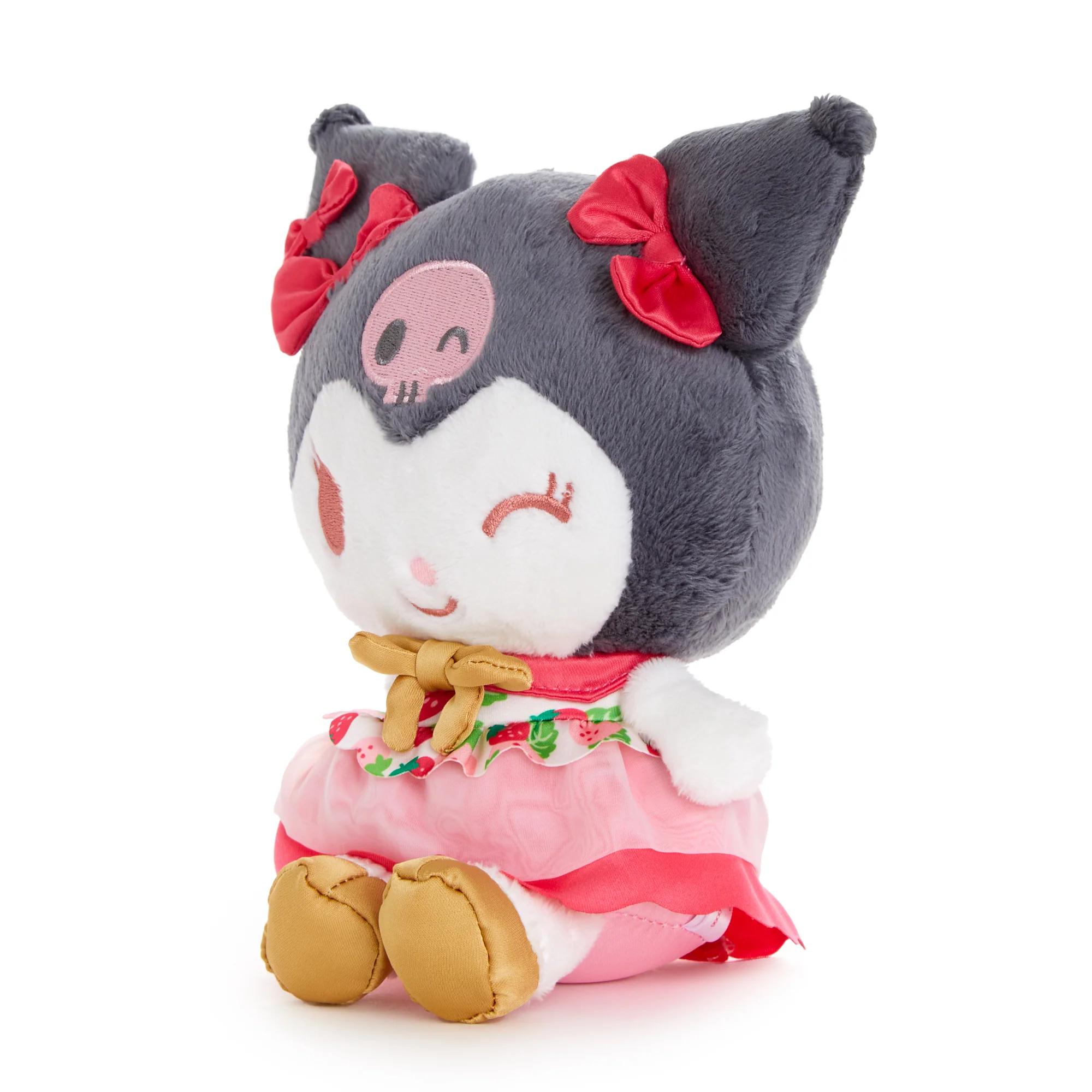 Kuromi 8" Plush (Strawberry News 50th Anniversary) - Image 3