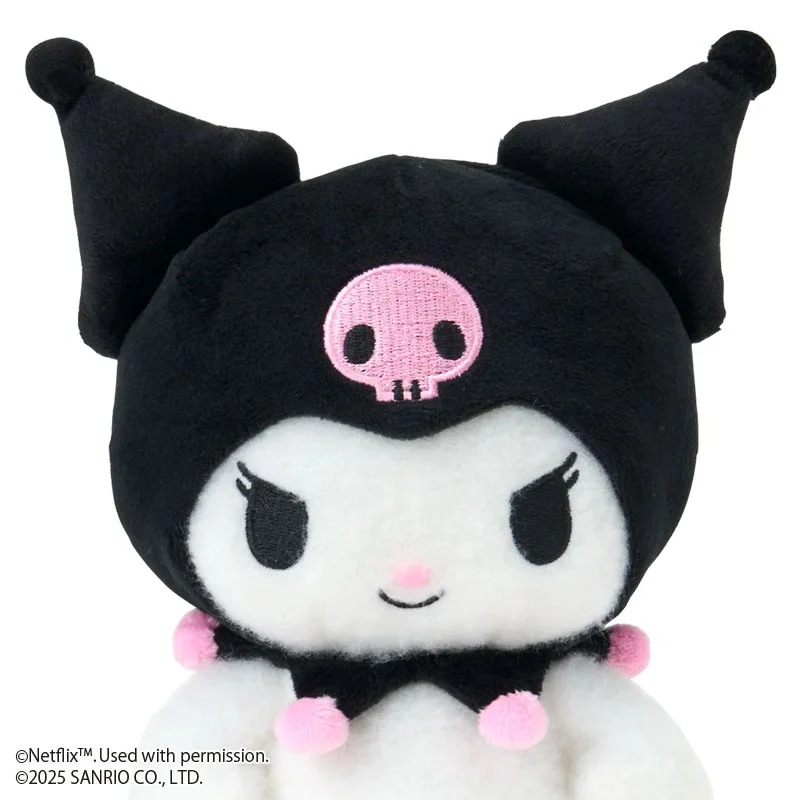 Kuromi 8" Posable Plush (My Melody & Kuromi Netflix Series) - Image 4