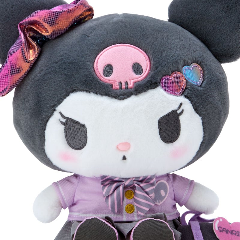 Kuromi 9" Plush (Sanrio Academy Series) - Image 3