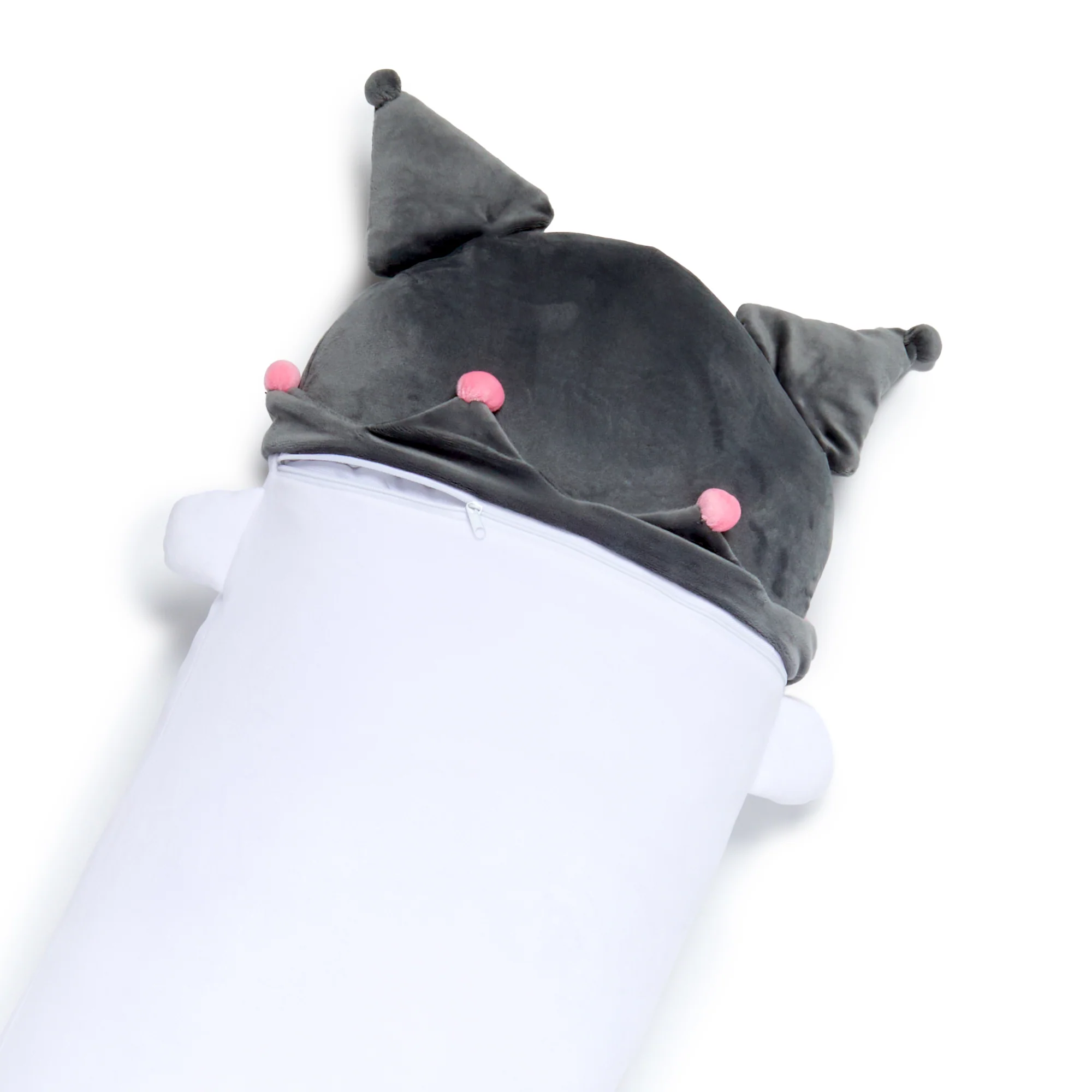 Kuromi Buddy Bolster Throw Pillow - Image 4
