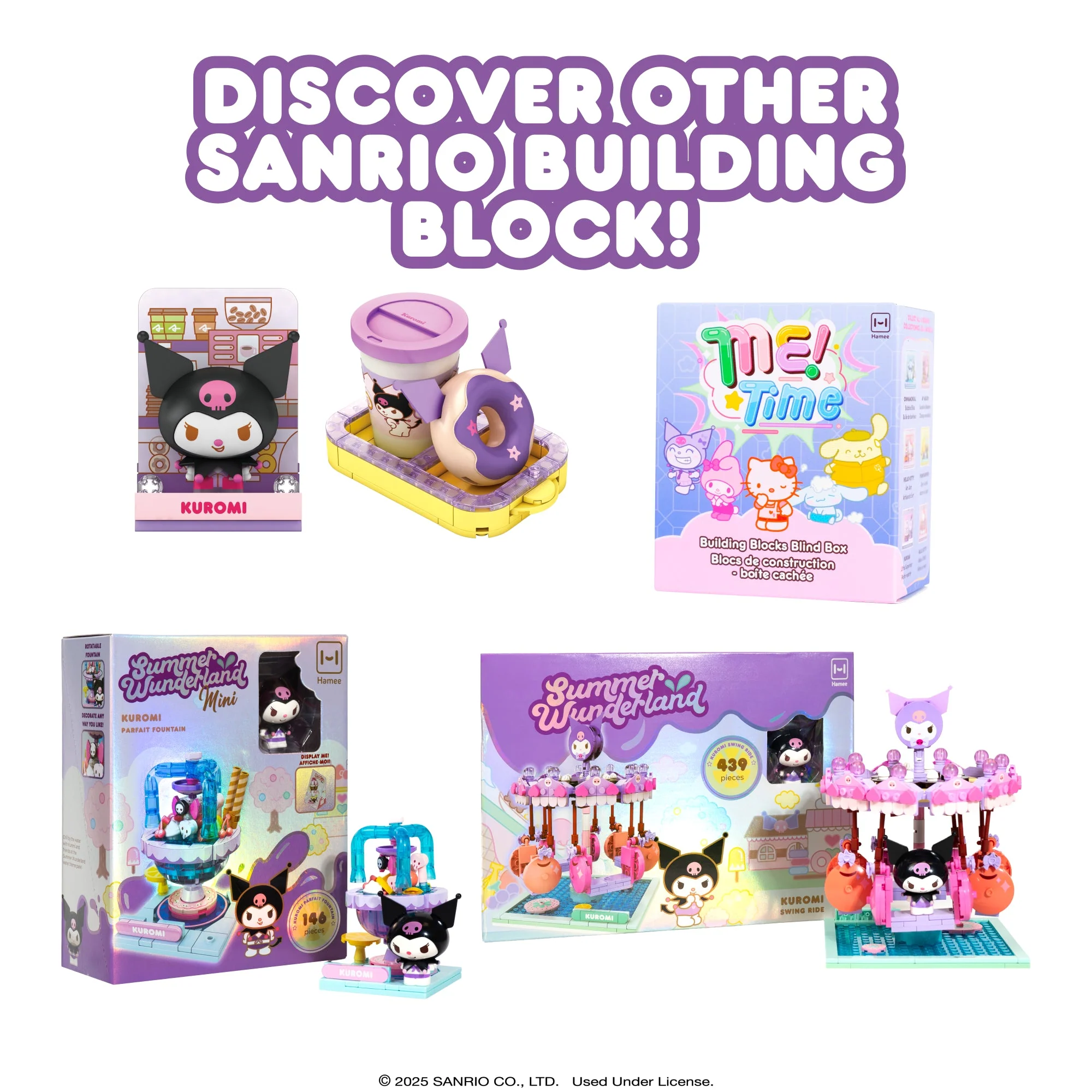 Kuromi Building Blocks Set (Holiday Collection) - Image 7
