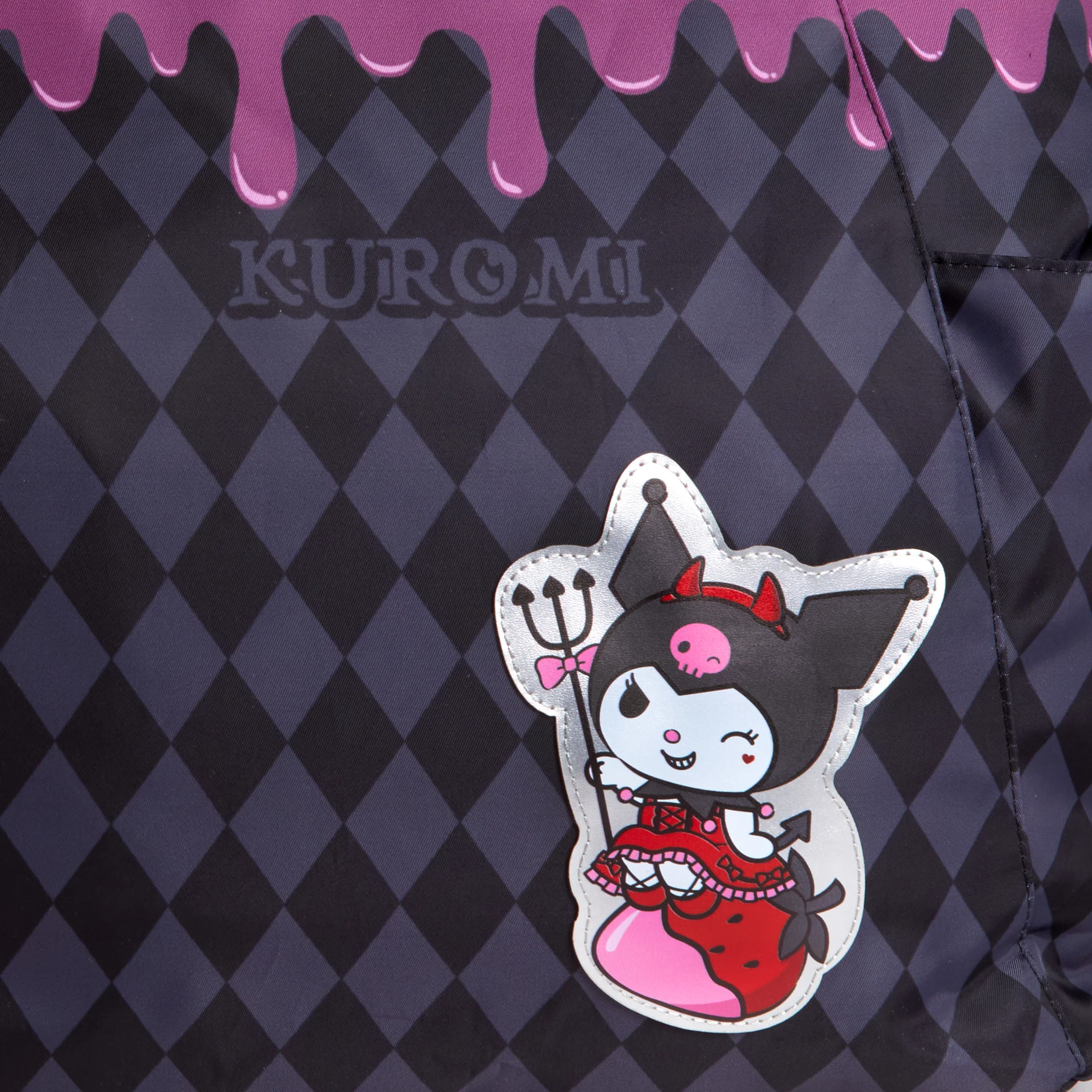Kuromi Carry-all Tote (Strawberry Treat Series) - Image 6