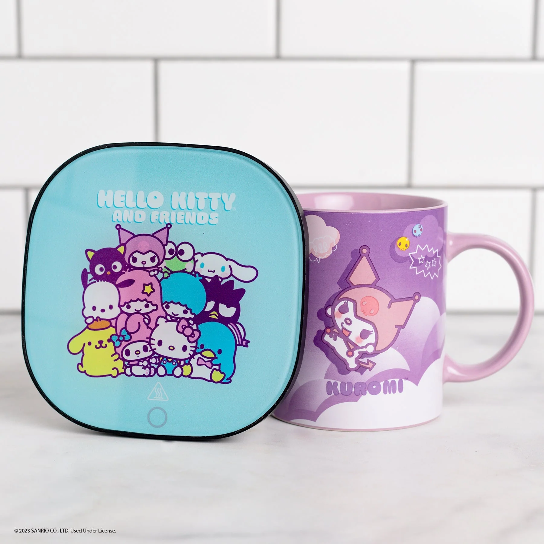 Kuromi Coffee Mug & Warmer Set - Image 3