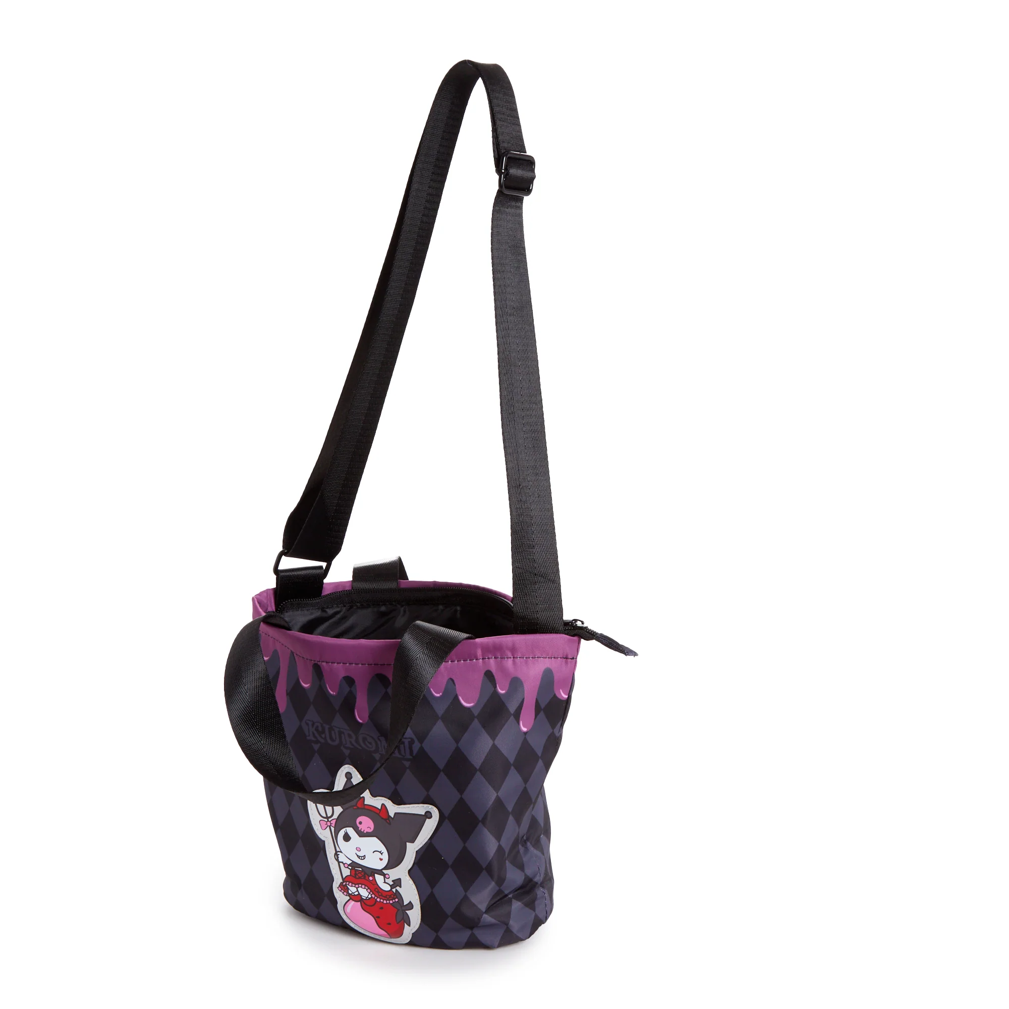 Kuromi Crossbody Bag (Strawberry Treat Series) - Image 3