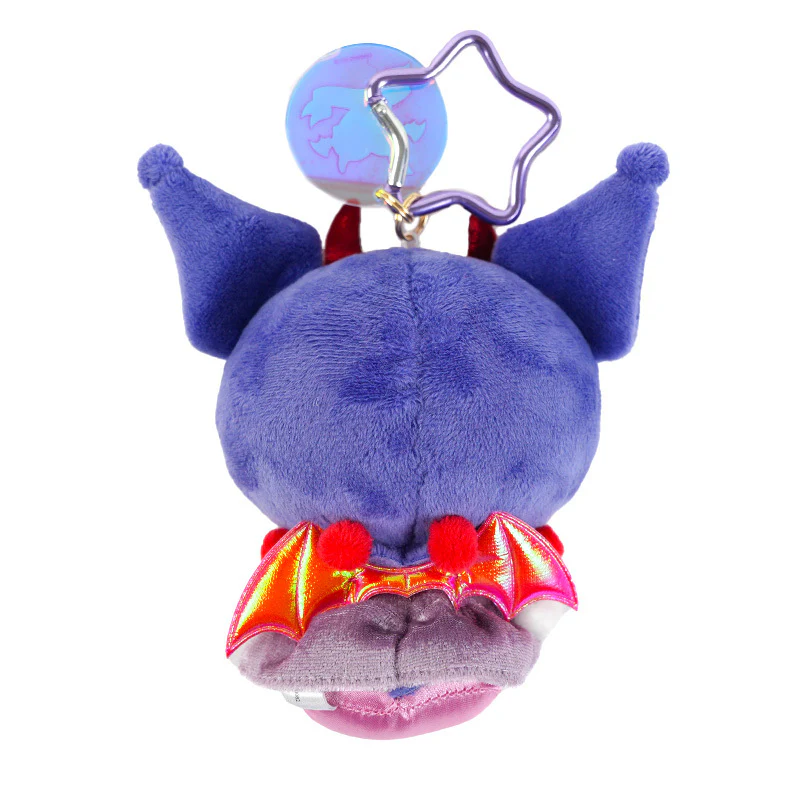 Kuromi Dark Plush Mascot Keychain  (Bright and Dark Angel Series) - Image 2