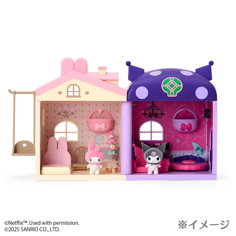 Kuromi Dollhouse Playset (My Melody & Kuromi Netflix Series) - Image 6