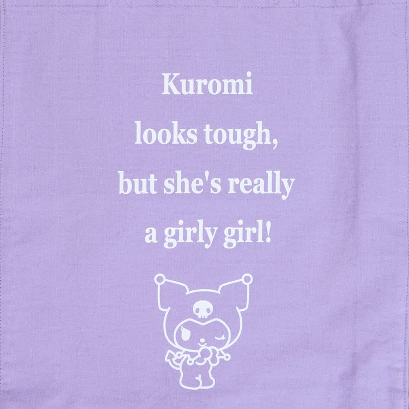 Kuromi Everyday Cotton Tote Bag - Image 5