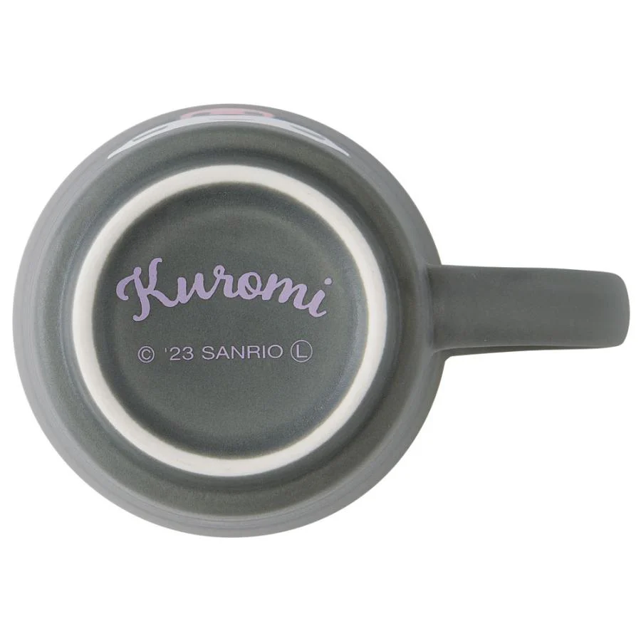 Kuromi Face Ceramic Diner Mug - Image 3