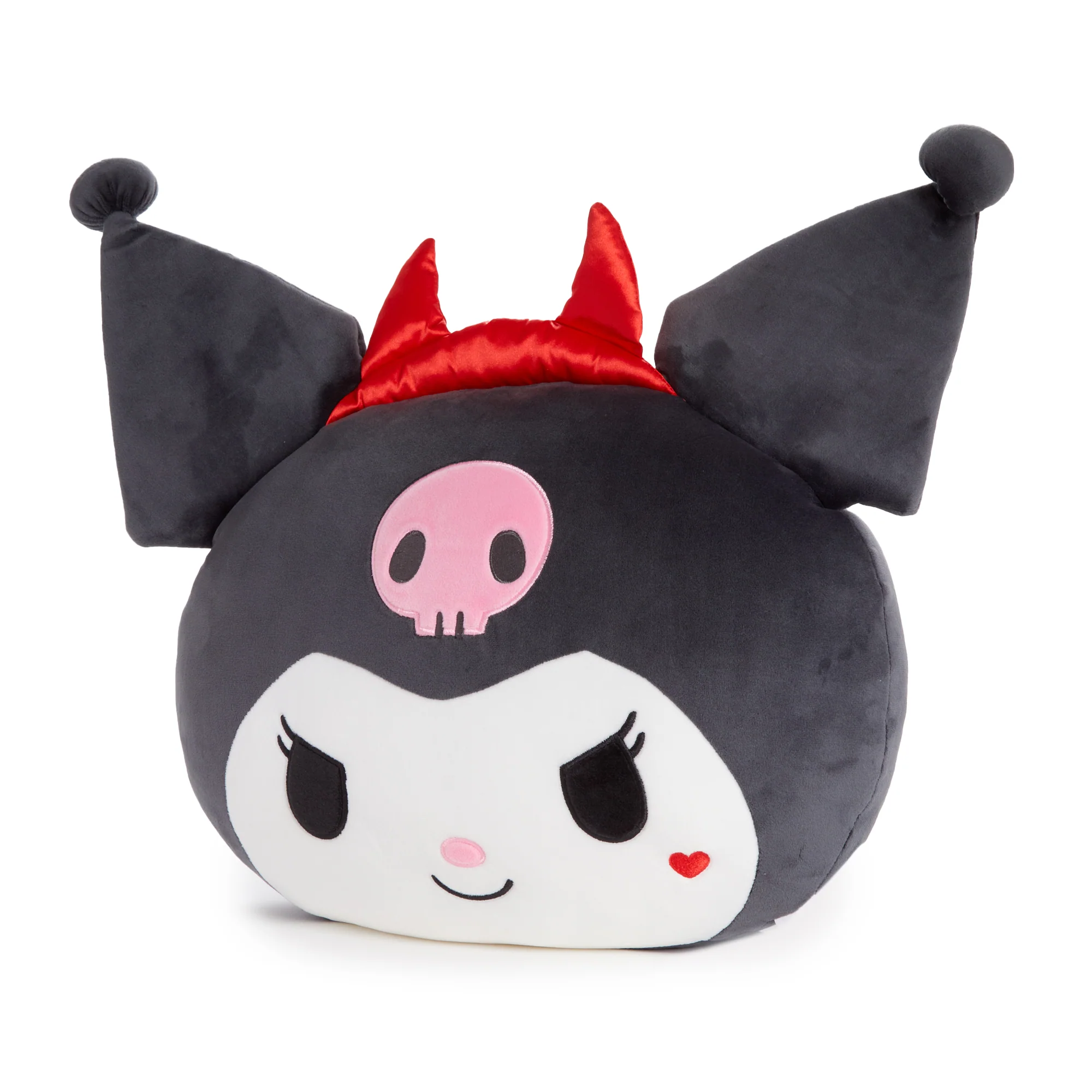 Kuromi Face Plush (Strawberry Treat Series) - Image 5
