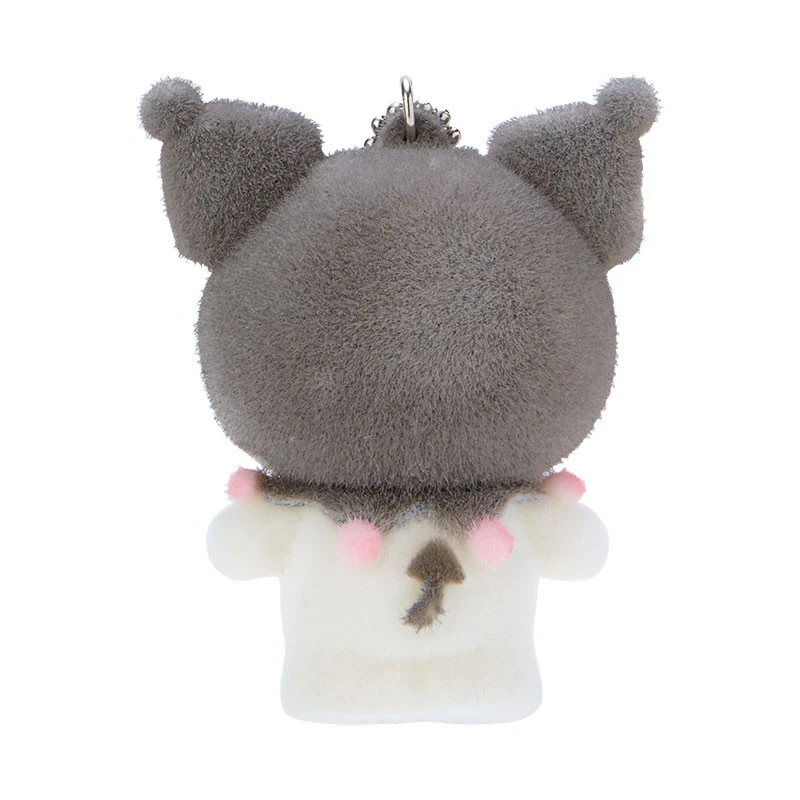Kuromi Flocked Keychain Mascot - Image 3