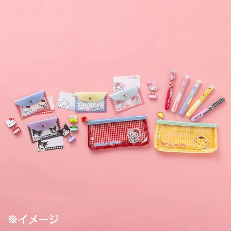 Kuromi Gingham Mini Memo Sheets - Image 5