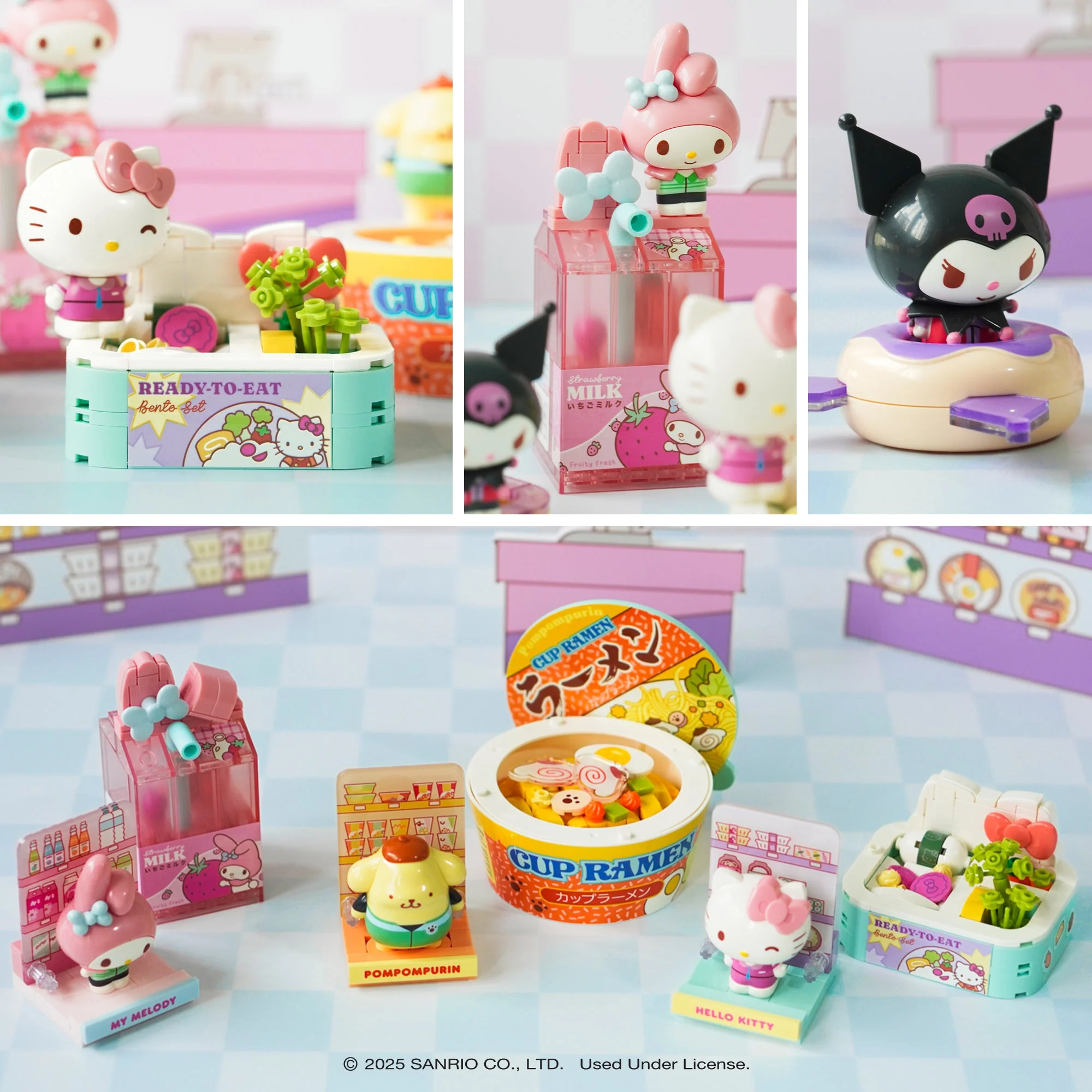 Kuromi Konbini Building Blocks Set (Coffee & Donut Set) - Image 6