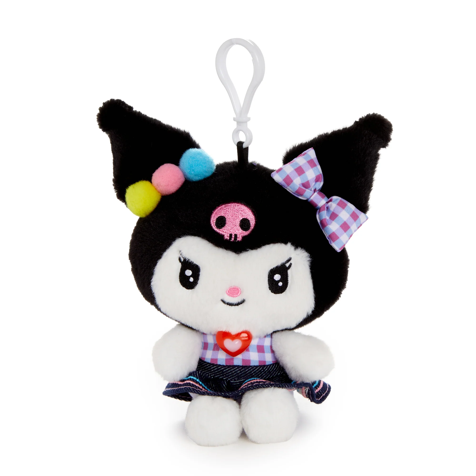 Kuromi Mascot Clip (Retro Denim Series) - Image 5