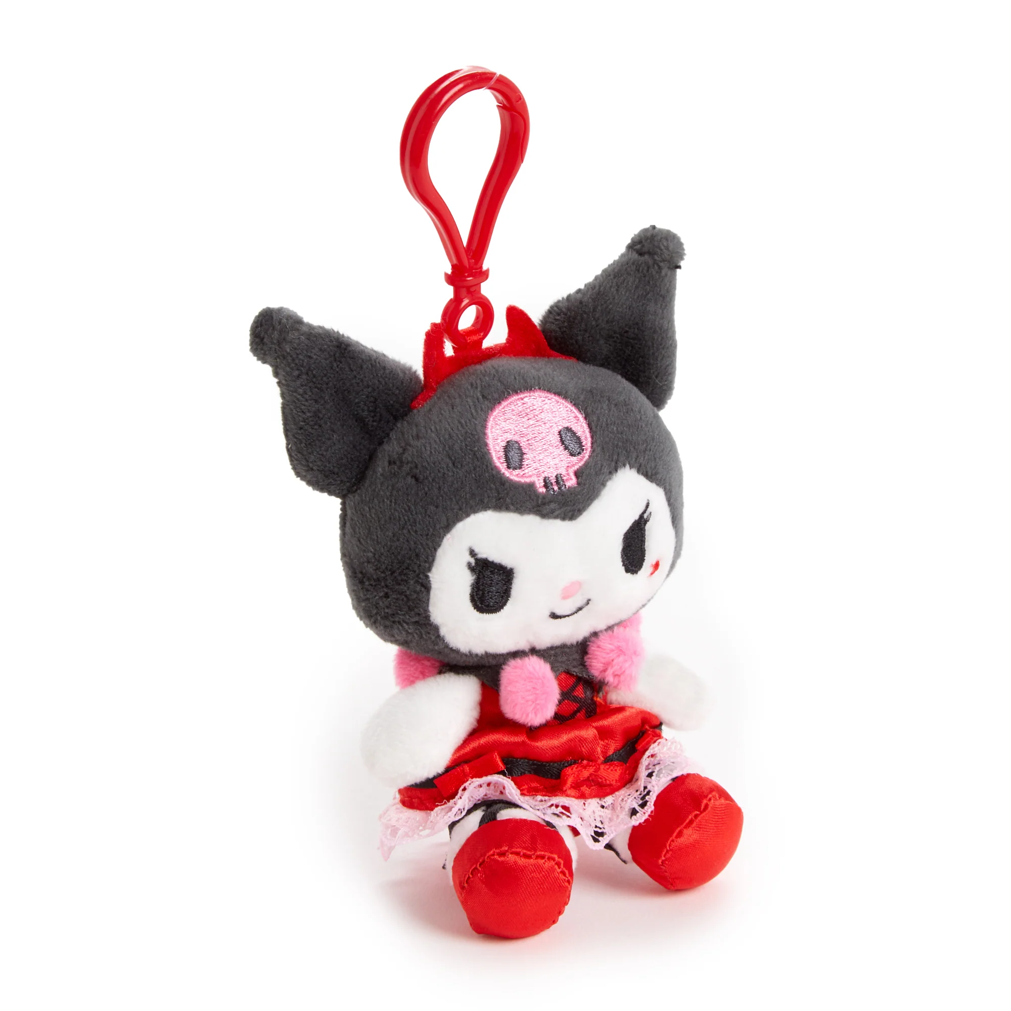 Kuromi Plush Mascot Clip (Strawberry Treat Series) - Image 4