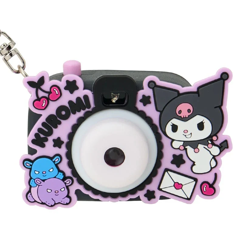 Kuromi Mini Light Projection Camera Keychain - Image 3