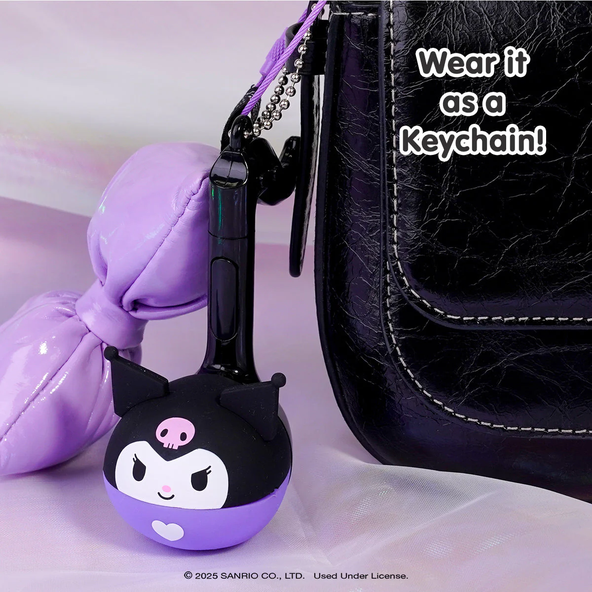 Kuromi Mini Otamatone Melody Charm - Image 4