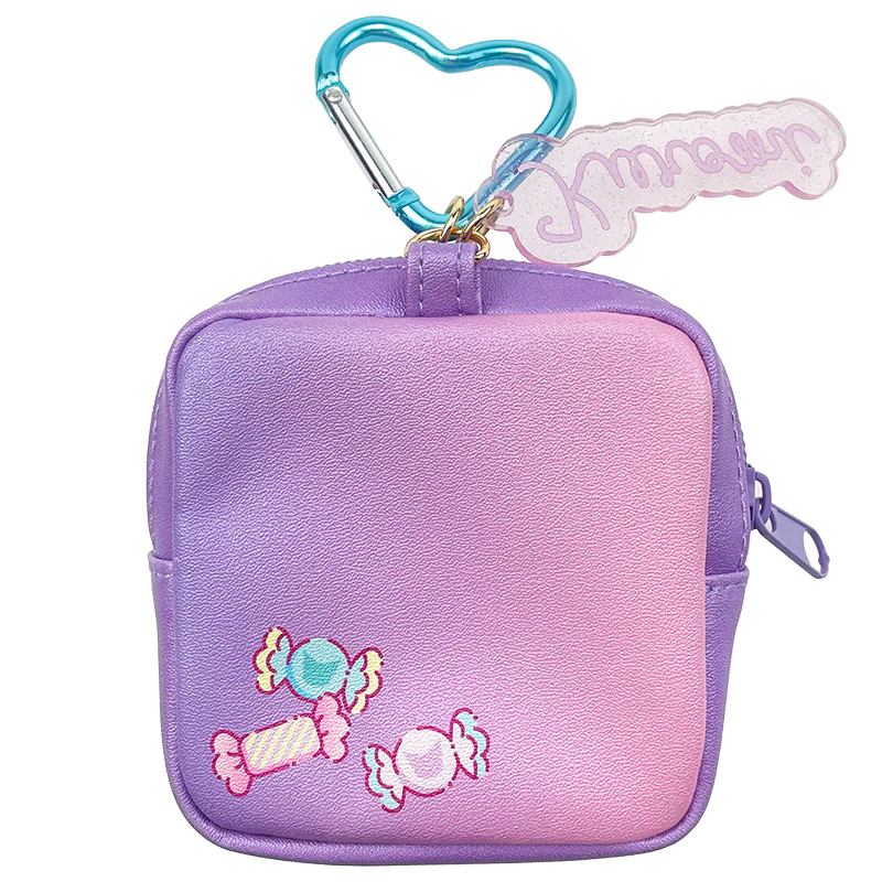 Kuromi Mini Zip Pouch (Kuromi Loves U) - Image 3