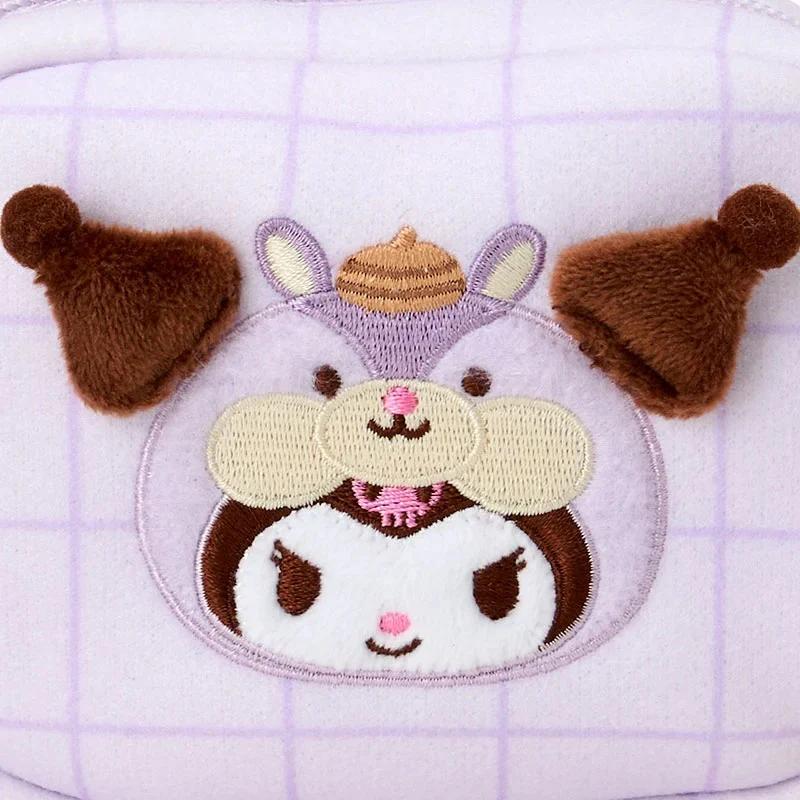 Kuromi Mini Zipper Pouch (Fluffy Squirrel Series) - Image 2