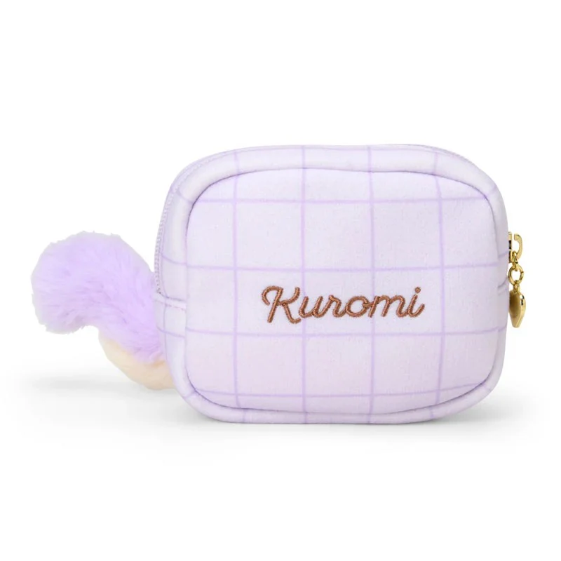 Kuromi Mini Zipper Pouch (Fluffy Squirrel Series) - Image 5