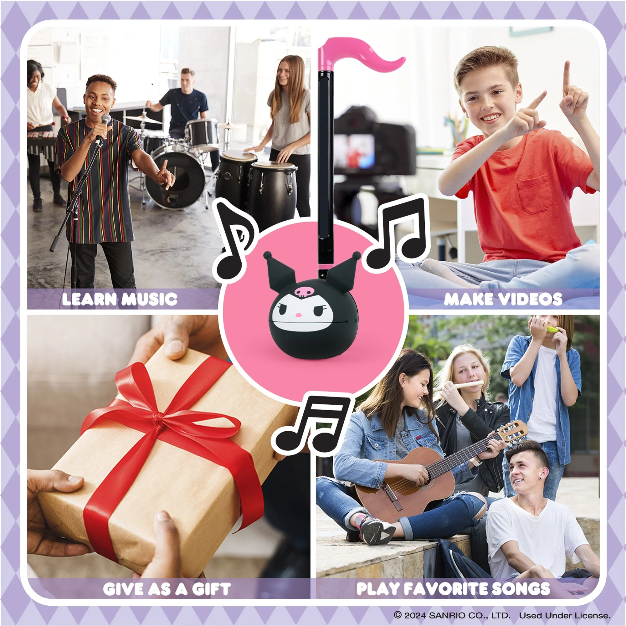 Kuromi Otamatone Musical Toy - Image 7
