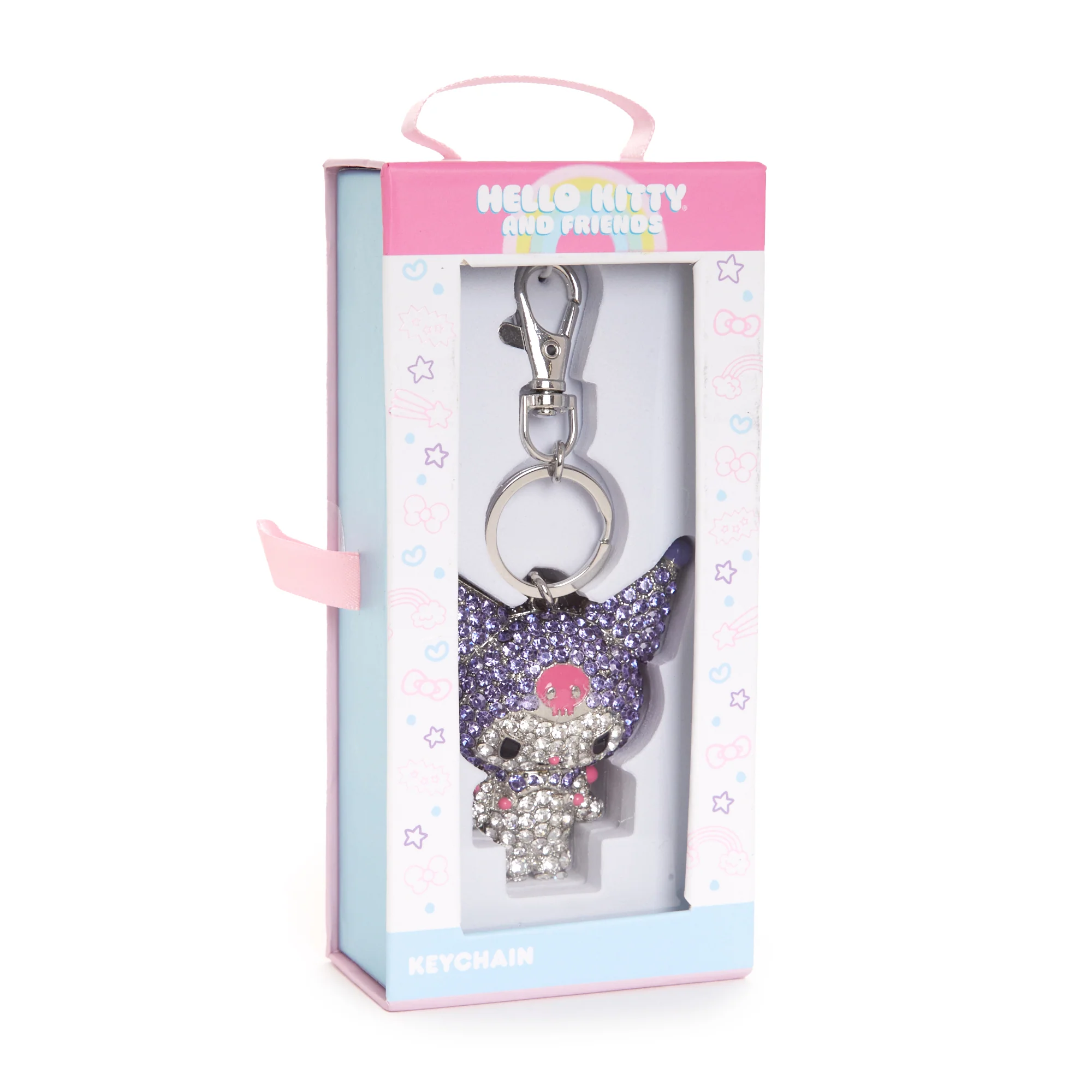 Kuromi Pave 3D Bling Keychain - Image 3