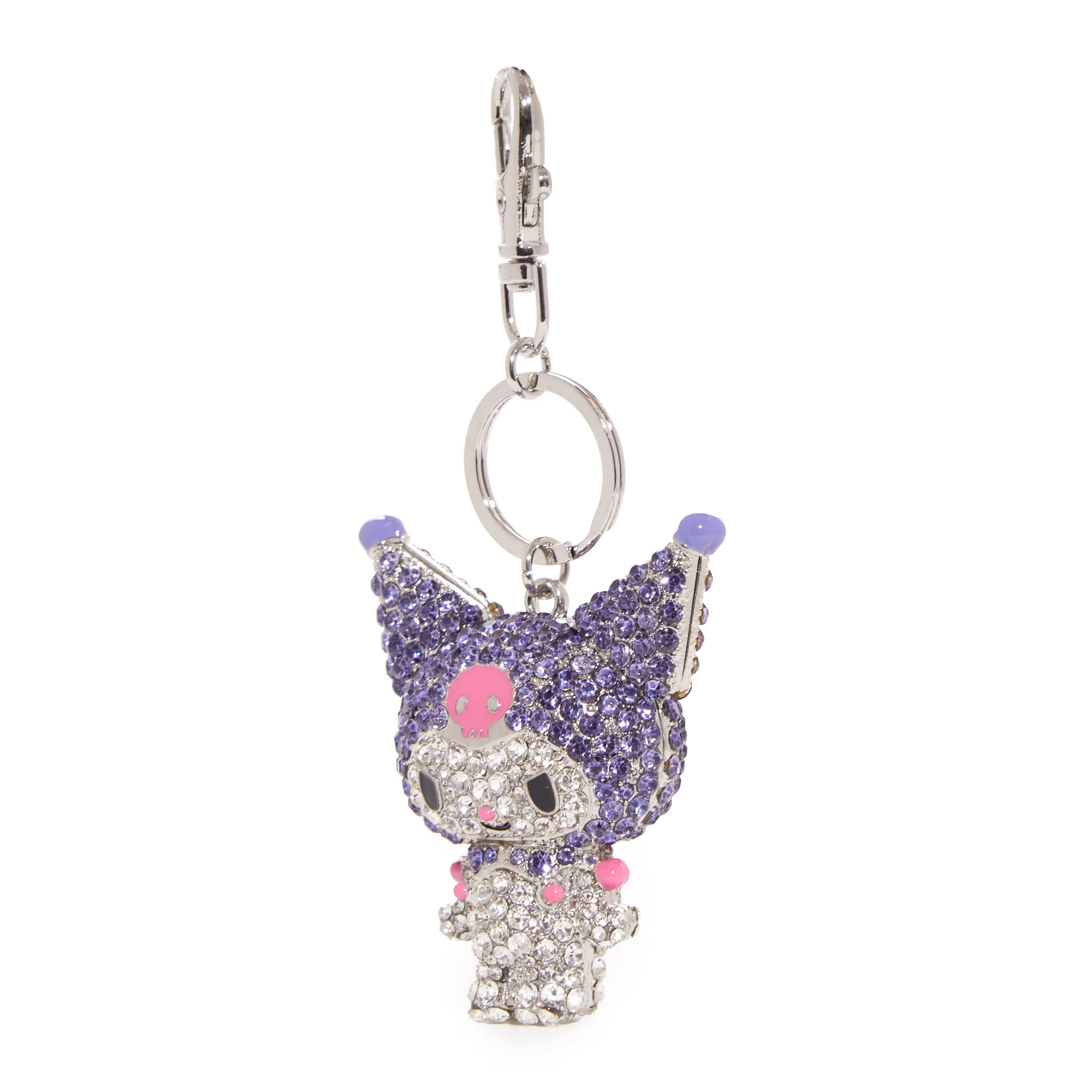 Kuromi Pave 3D Bling Keychain - Image 4