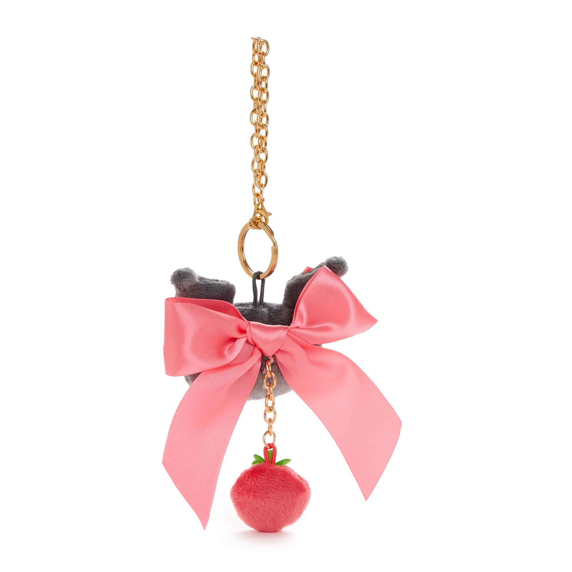 Kuromi Plush Bag Charm (Strawberry News 50th Anniversary) - Image 5