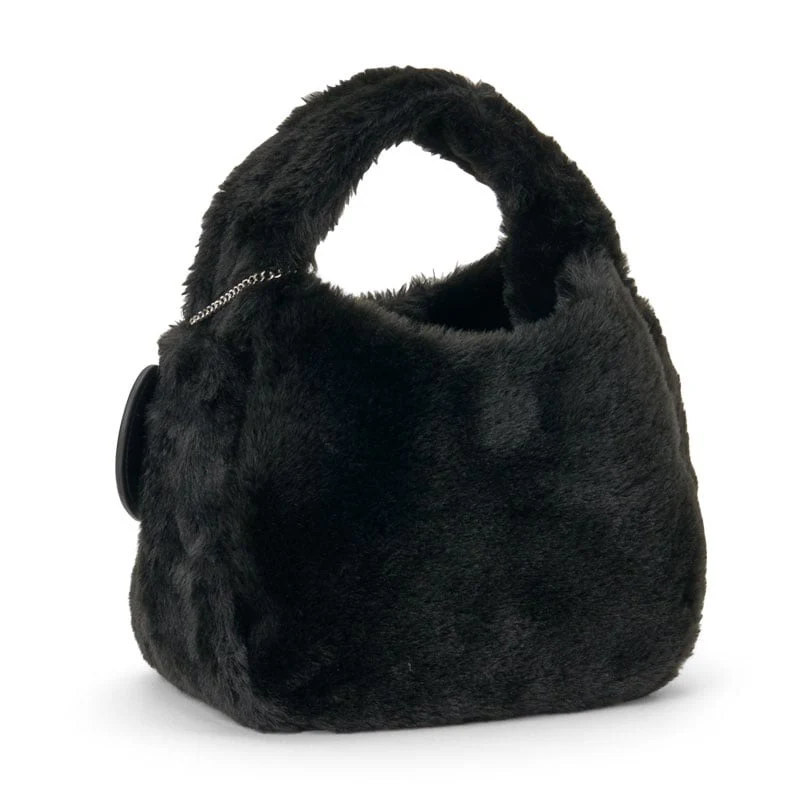 Kuromi Plush Boa Crossbody Bag - Image 4