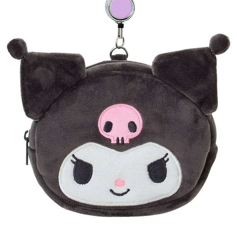 Kuromi Plush ID Badge Holder & Reel - Image 4