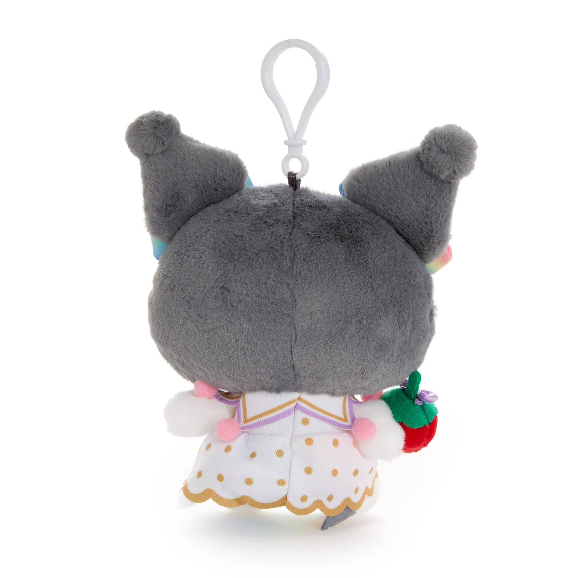 Kuromi Plush Mascot Clip (Strawberry Rainbow Series) - Image 5