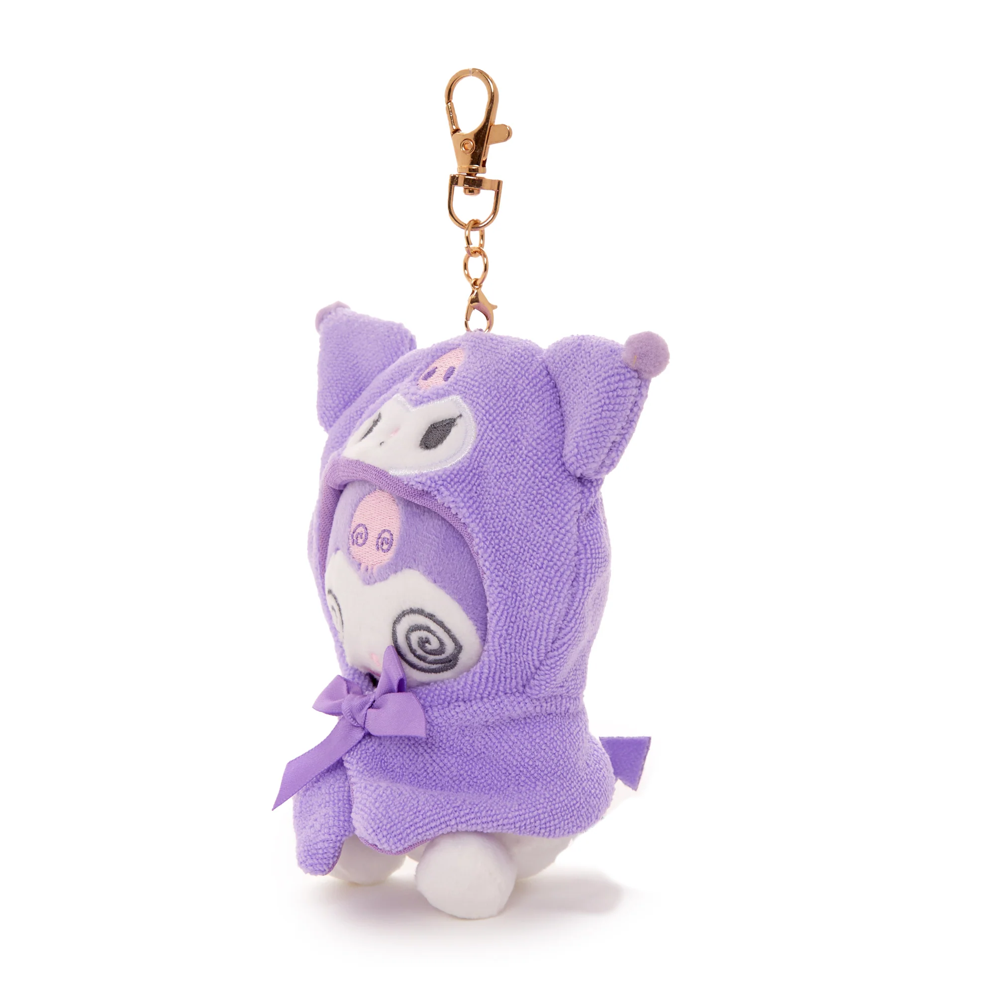 Kuromi Plush Mascot Keychain (Frightened Series) - Image 3