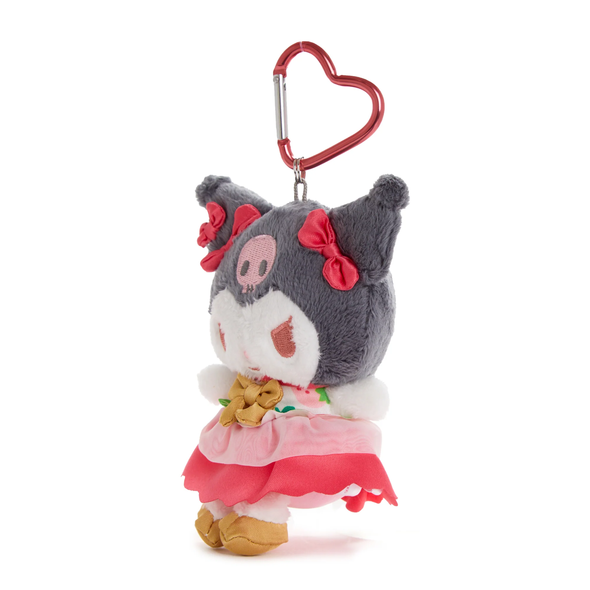 Kuromi Plush Mascot Keychain (Strawberry News 50th Anniversary) - Image 3
