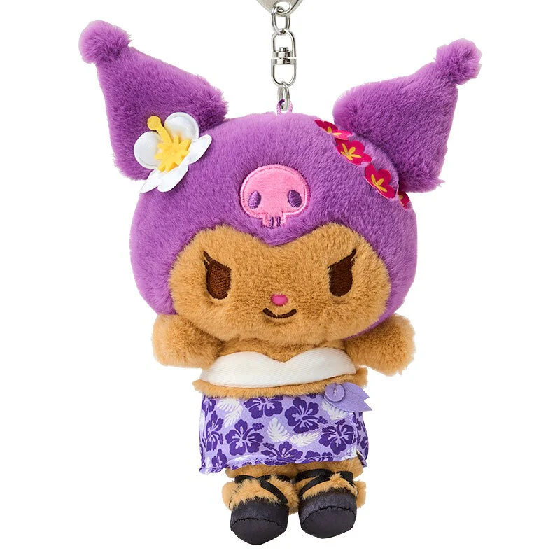 Kuromi Plush Mascot Keychain (Suntan Series) - Image 2