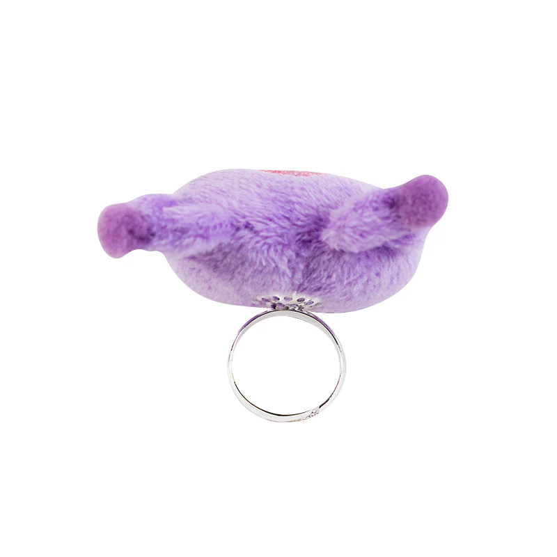 Kuromi Plush Mascot Ring - Image 2
