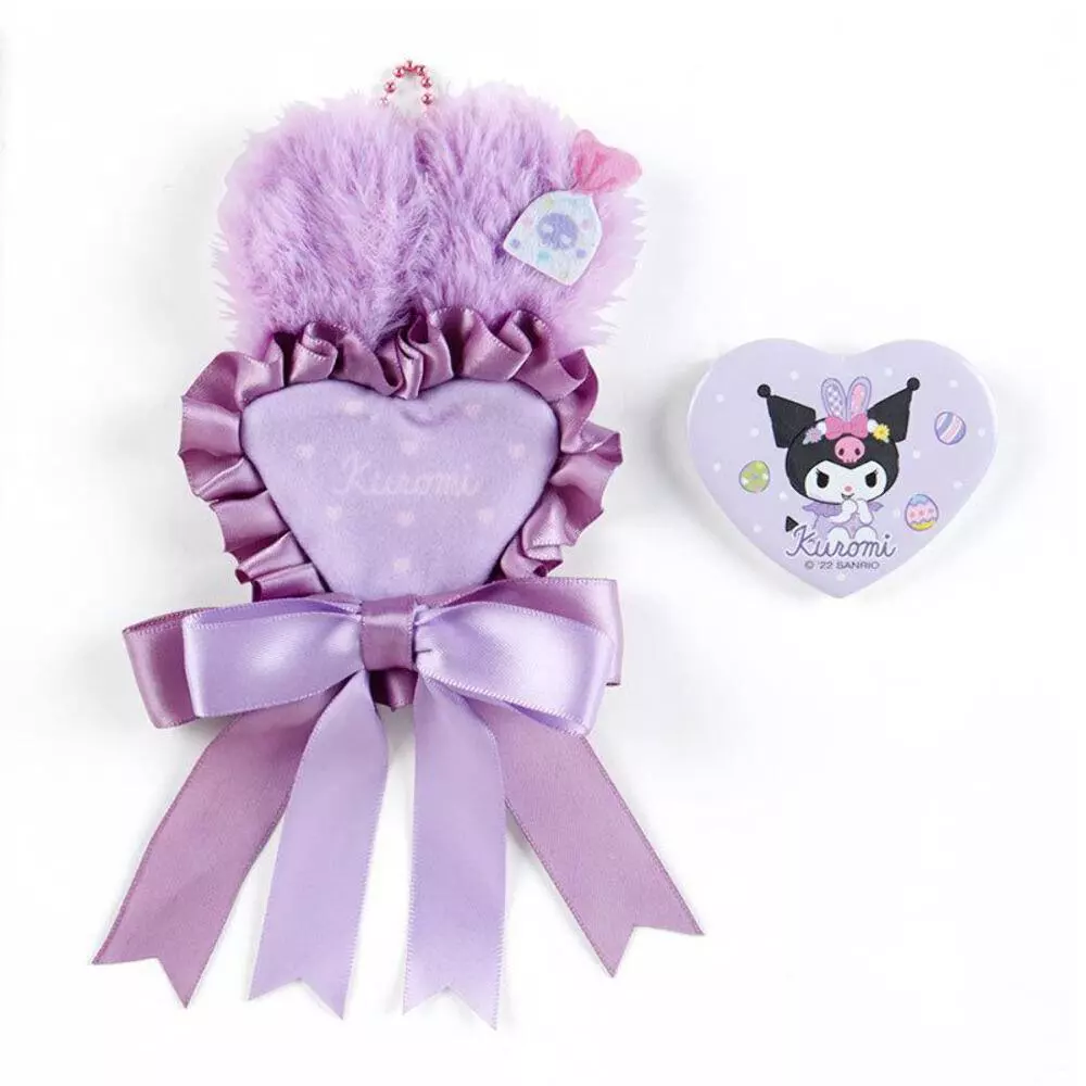 Kuromi Rosette Badge (Spring Things Series) - Image 4