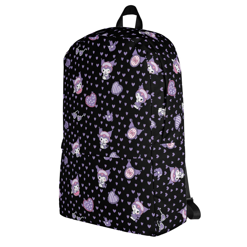 Kuromi Sleepover All-Over Print Backpack - Image 4