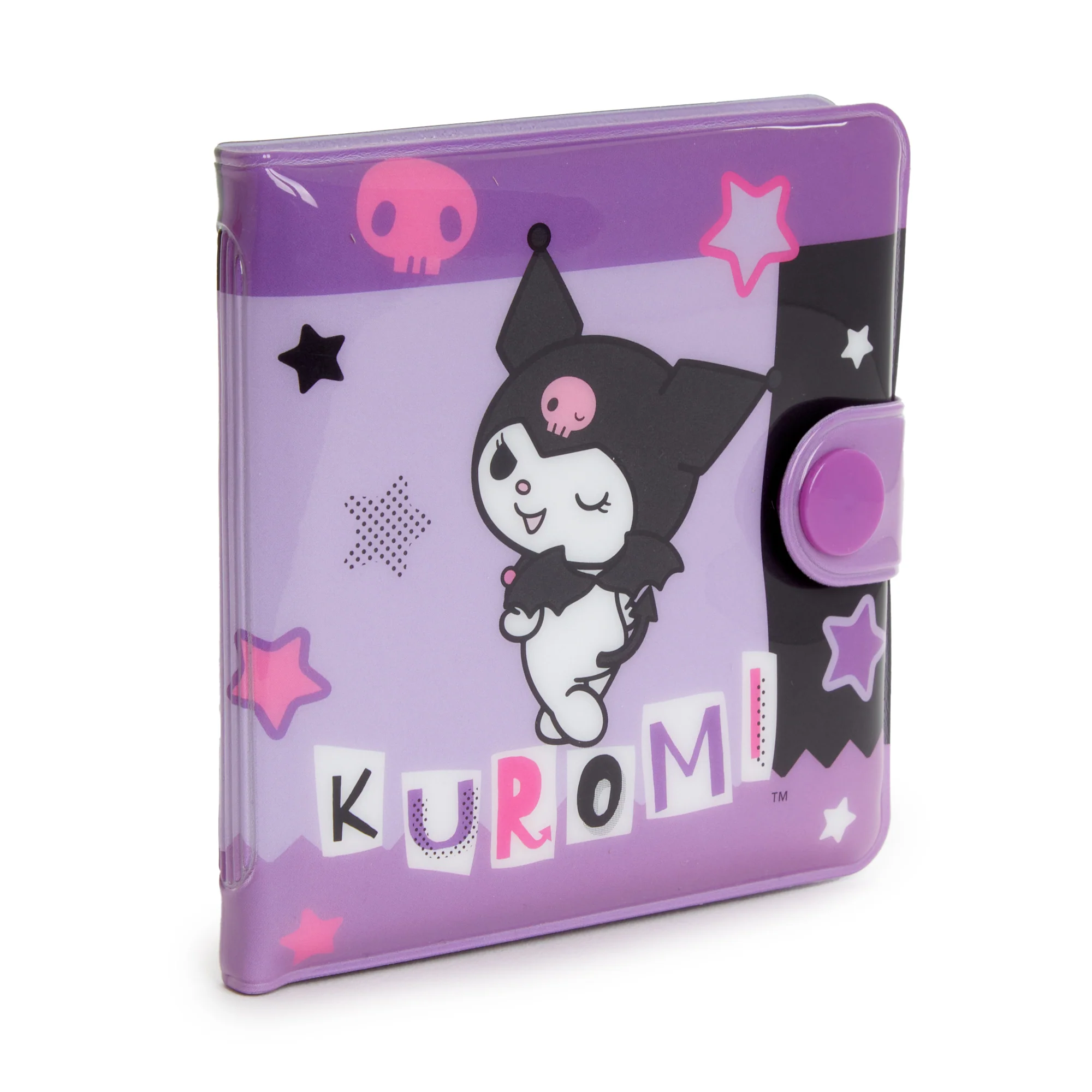 Kuromi Vinyl Snap Wallet - Image 5