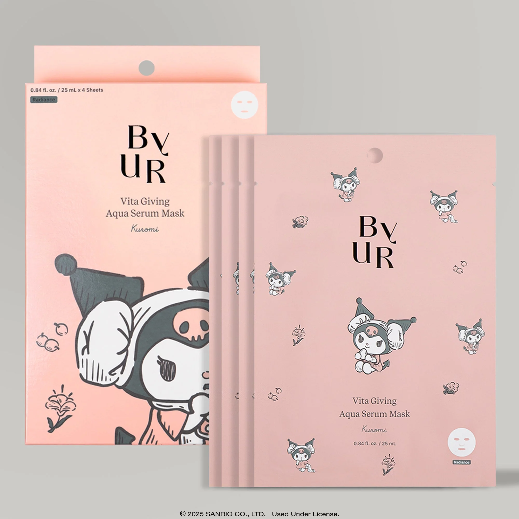 Kuromi x ByUR Vita Giving Aqua Serum Mask (Sanrio K-Spa Edition) - Image 7