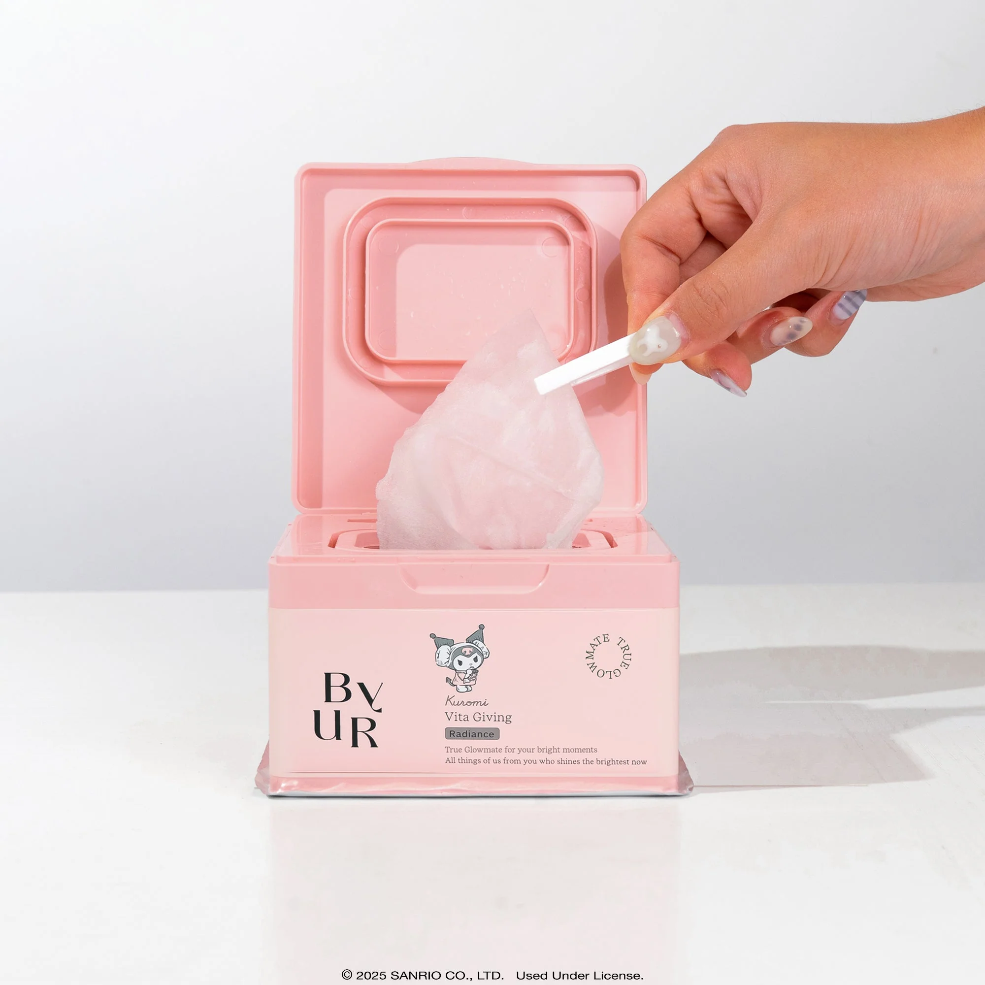 Kuromi x ByUR Vita Giving Daily Aqua Serum Mask (Sanrio K-Spa Edition) - Image 3