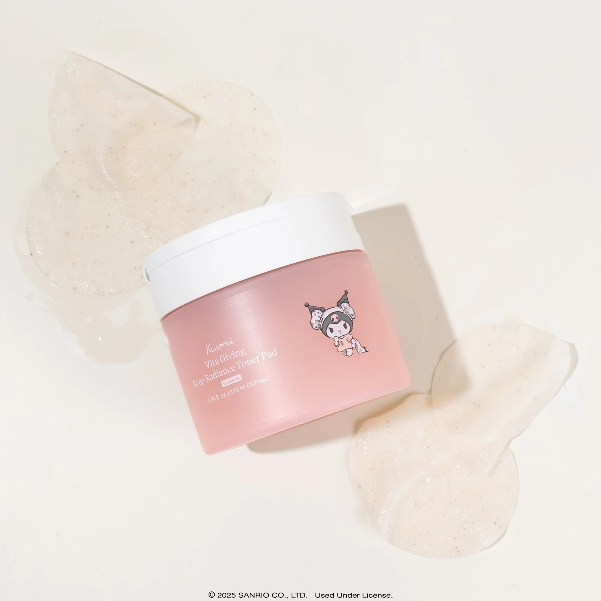 Kuromi x ByUR Vita Giving Keep Radiance Toner Pad (Sanrio K-Spa Edition) - Image 5
