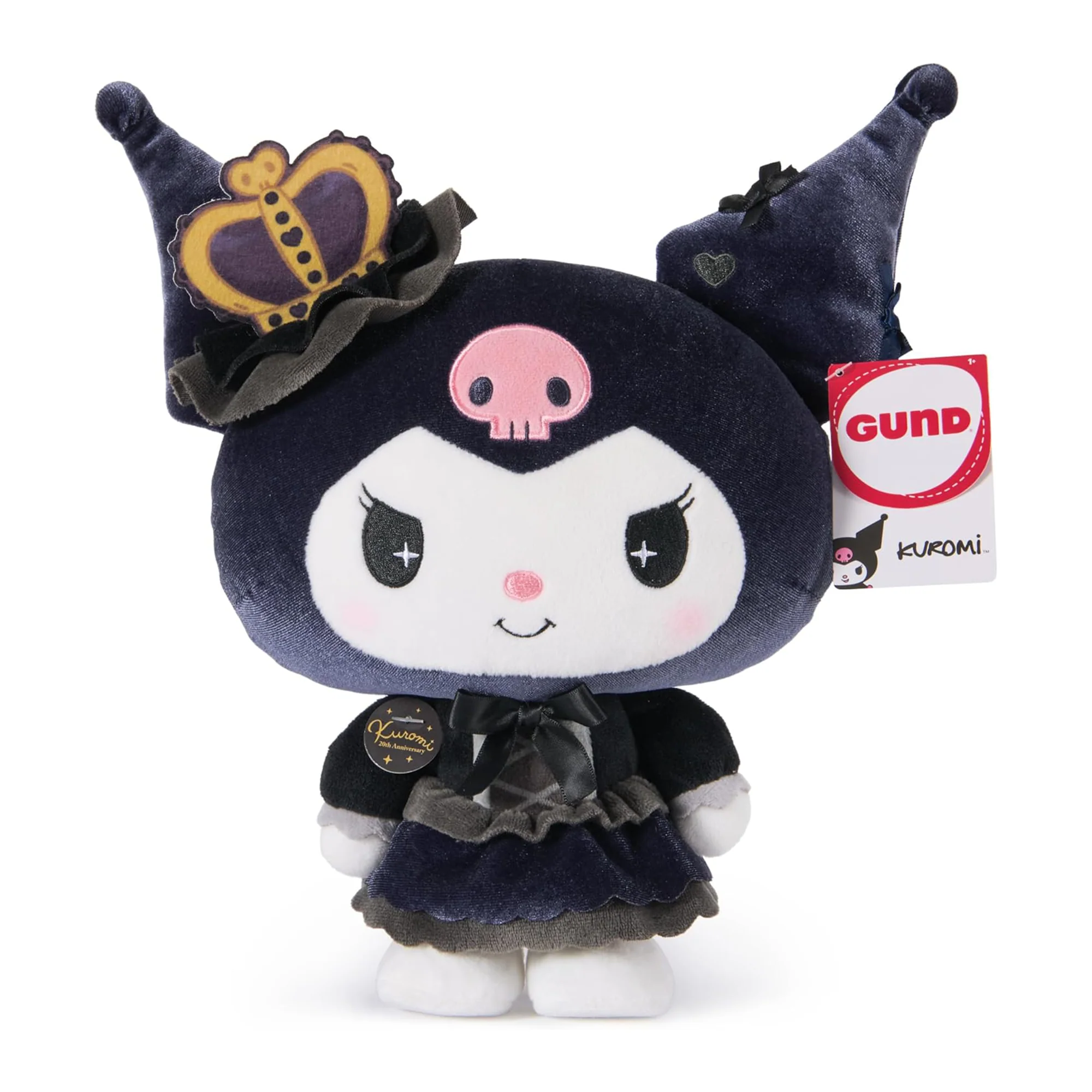 Kuromi x GUND 10" Plush (20th Anniversary) - Image 4