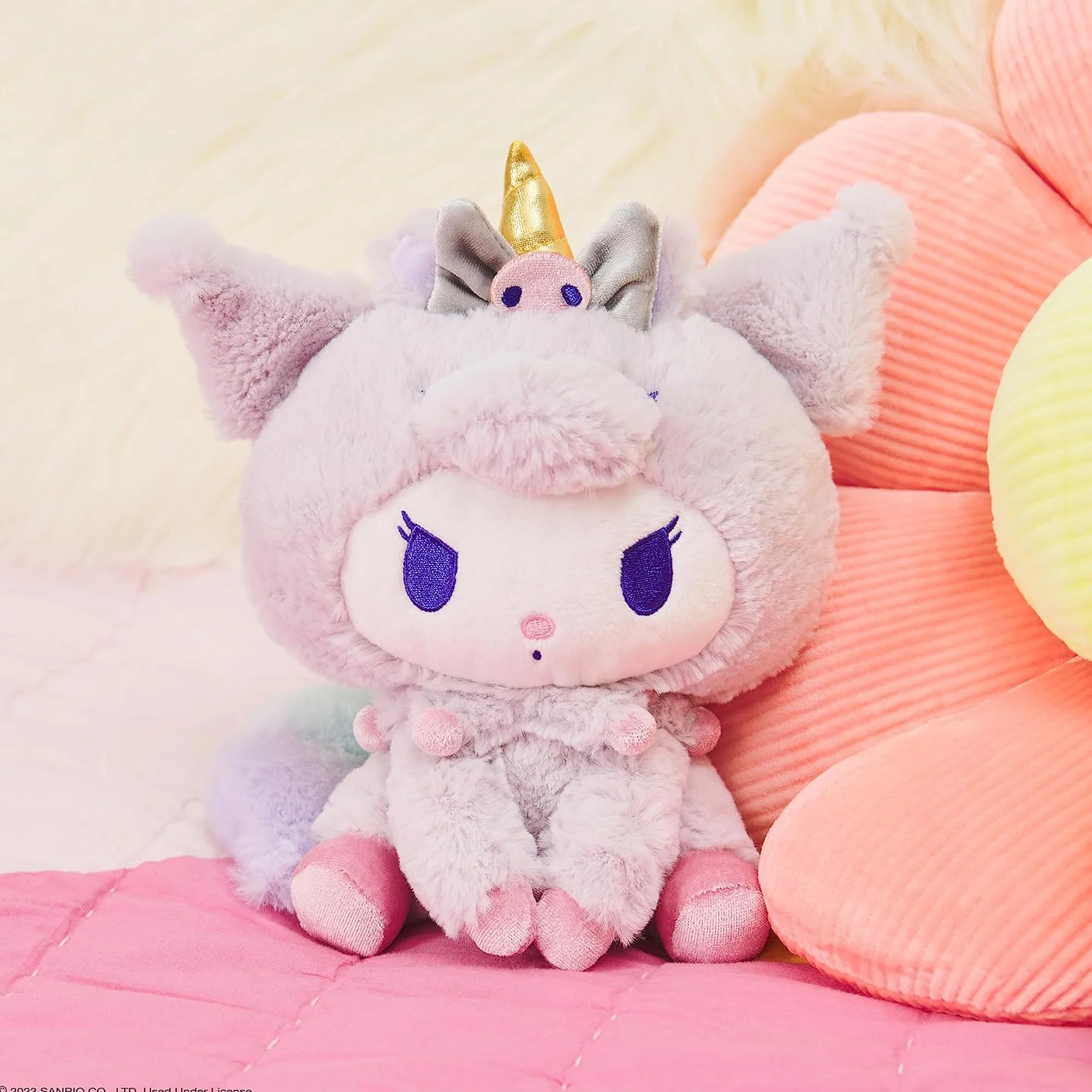 Kuromi x GUND 6" Unicorn Mascot Plush - Image 6