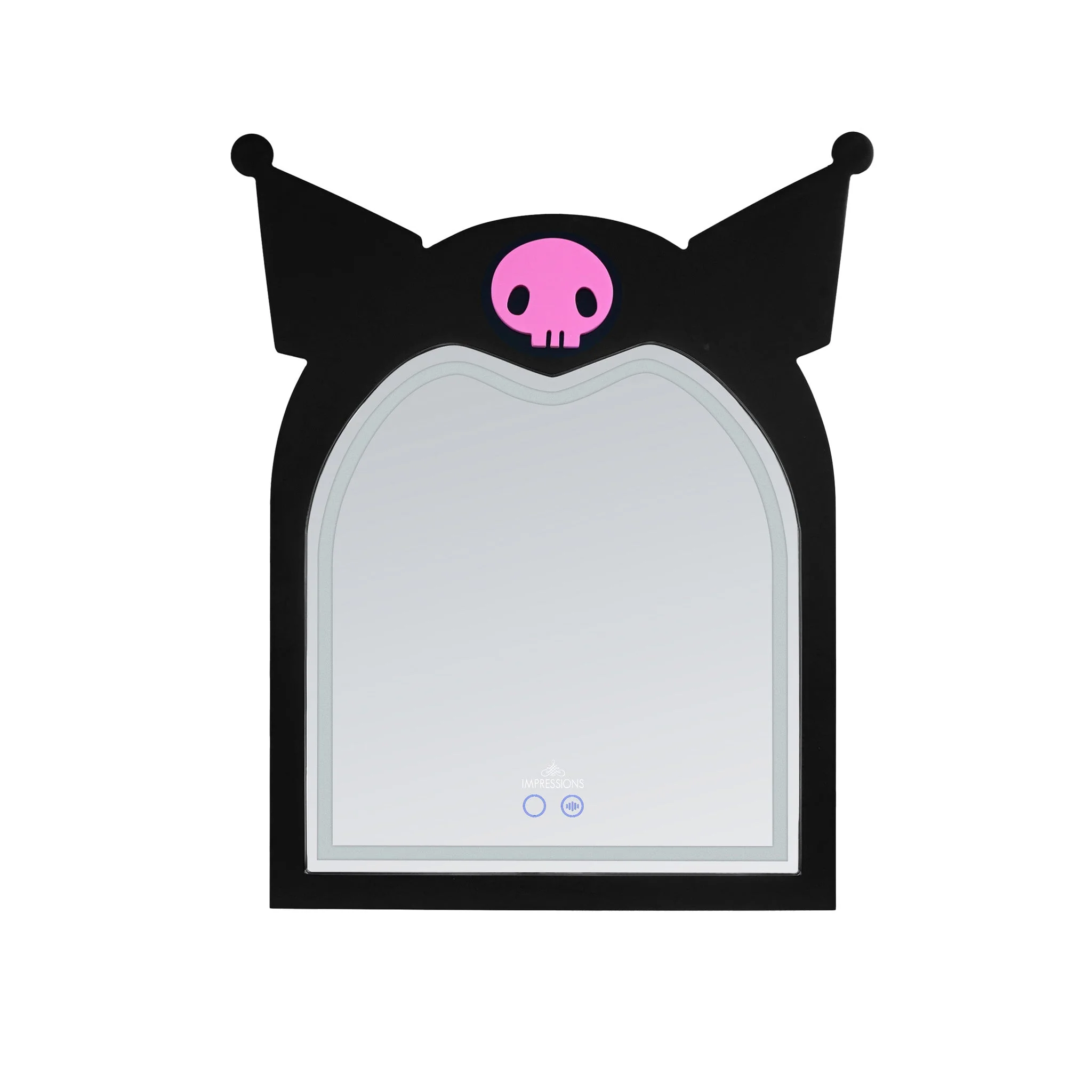 Kuromi x Impressions Vanity Arch RGB Tabletop Mirror - Image 6